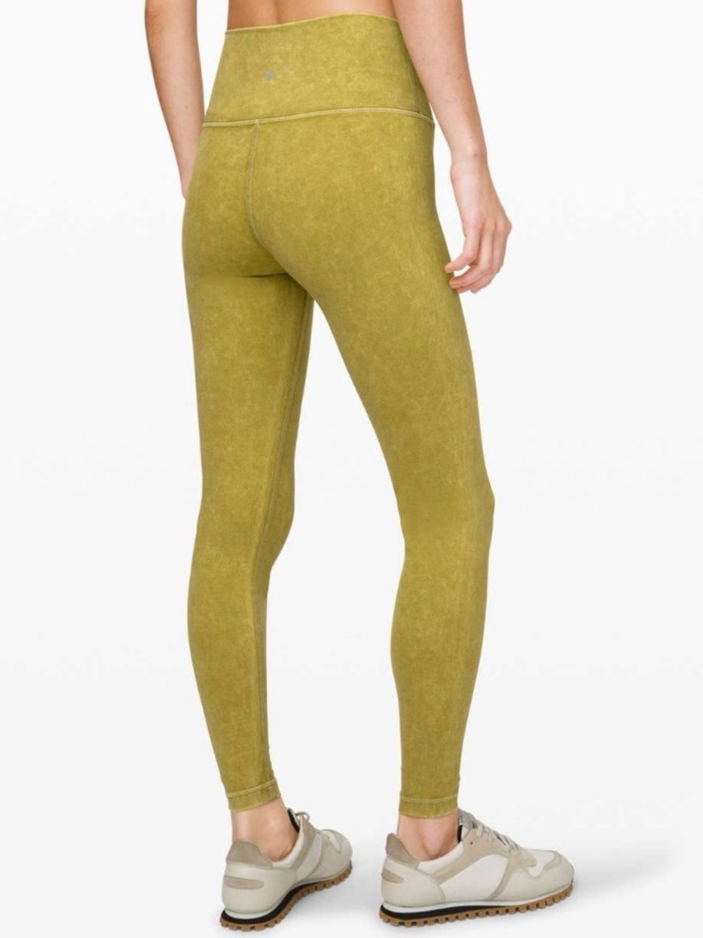 Lululemon Wunder Under High-Rise Olive Green Leggings 4
